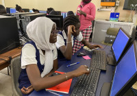 Women in Africa poursuit l’aventure du code à la Maison d’Éducation Mariama Bâ, au Sénégal